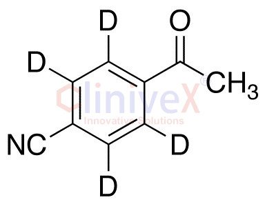 p-Cyanoacetophenone-d4