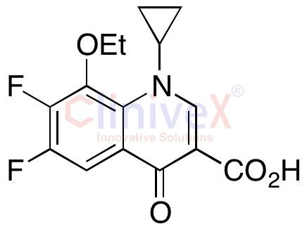 1-Cyclopropyl-8-ethoxy-6,7-difluoro-1,4-dihydro-4-oxo-3-quinolinecarboxylic Acid