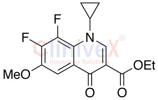 1-Cyclopropyl-7-8-difluoro-6-methoxy-4-oxo-1,4-dihydroquinoline-3-carboxylic Acid Ethyl Ester