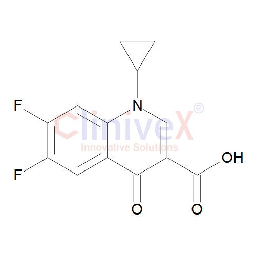 1-Cyclopropyl-6,7-difluoro-1,4-dihydro-4-oxoquinoline-3-carboxylic Acid