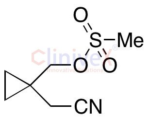 (1-(Cyanomethyl)cyclopropyl)methyl Methanesulfonate