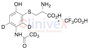 3-Cysteinylacetaminophen-D5 (major), Trifluoroacetic Acid Salt