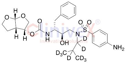 (2R)-Darunavir-d9