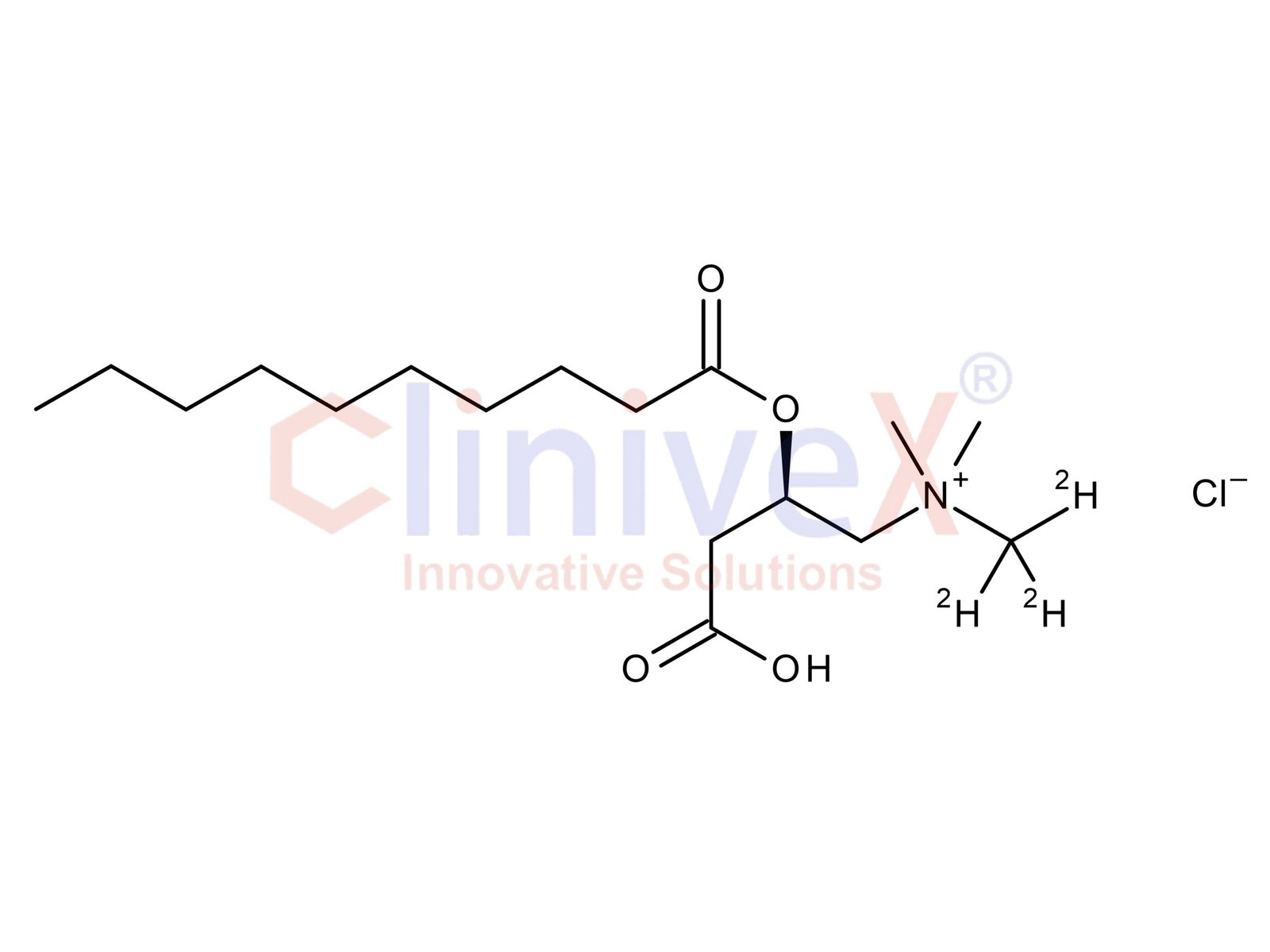 Decanoyl-L-carnitine-d3 Chloride
