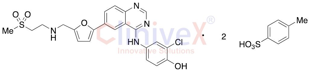 O-De(3-fluorobenzyl) Lapatinib Ditosylate Salt