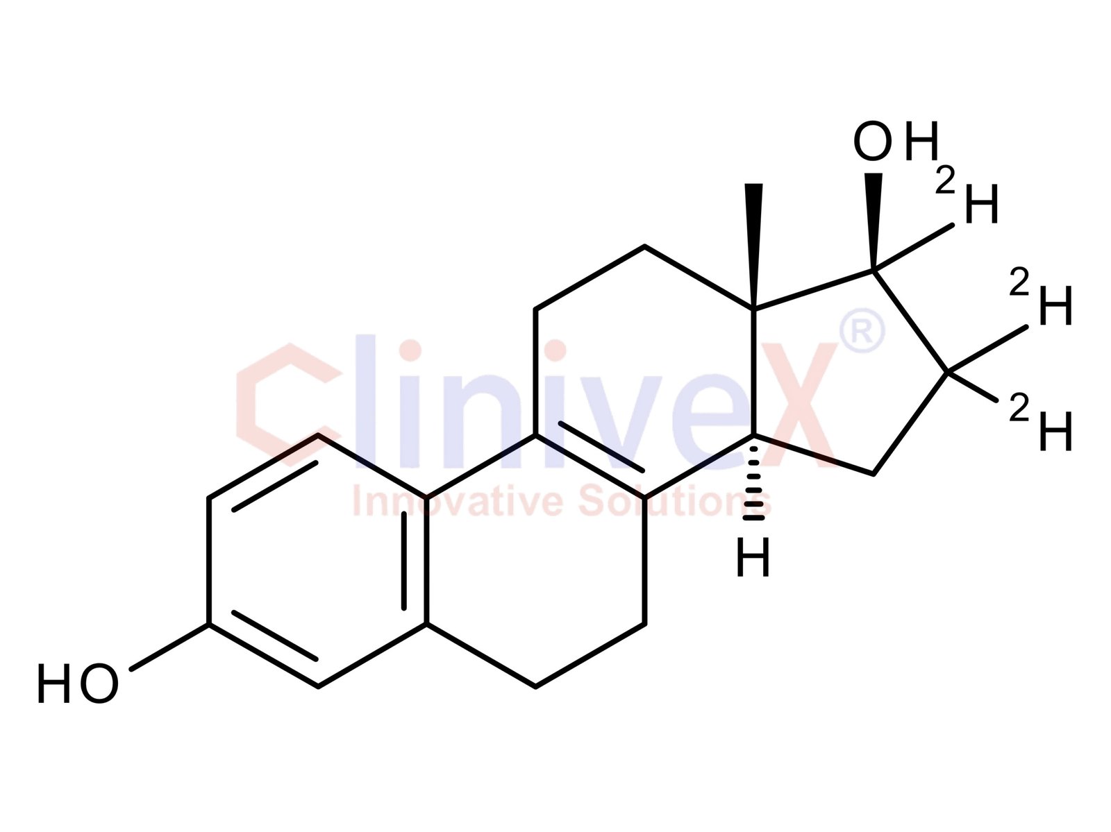Delta8,9-Dehydro-17Beta-estradiol-16,16,17-d3 (major)