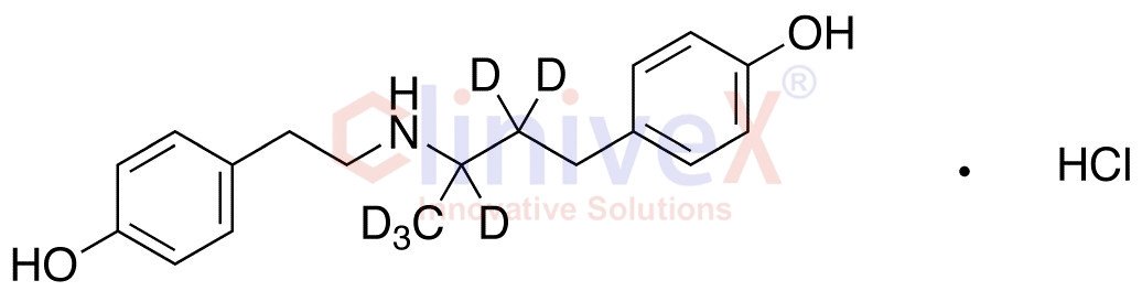 Dehydroxy Ractopamine-d6 (Major) Hydrochloride Salt
