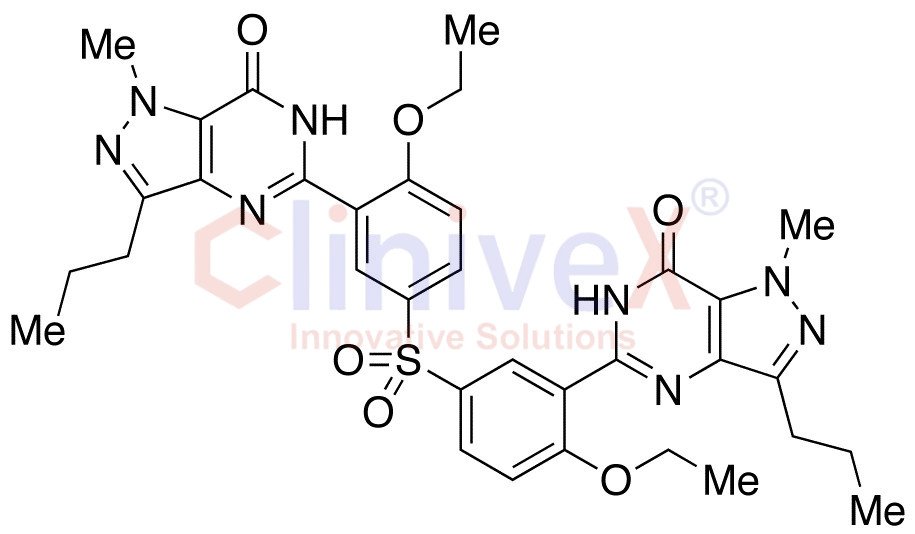 De(methypiperazinyl) Sildenafil Dimer Impurity