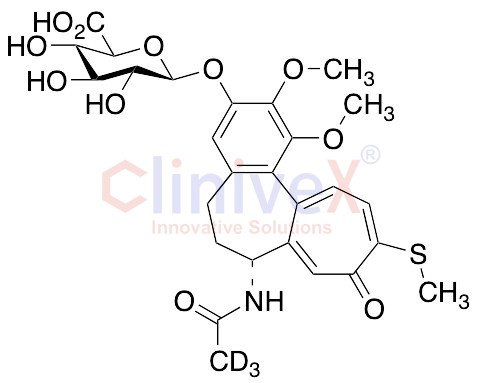 3-Demethyl Thiocolchicine-d3 3-O-Beta-D-Glucuronide