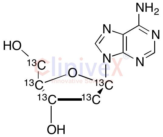2'-Deoxyadenosine-1',2',3',4',5'-13C5
