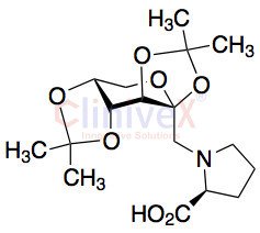 1-[1-Deoxy-2,3:4,5-bis-O-(1-methylethylidene)-Beta-D-fructopyranos-1-yl]-L-proline