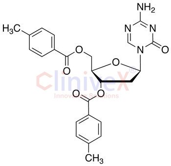 1-(2’-Deoxy-3’,5’-di-O-toluoyl-Beta-D-ribofuranosyl)-2-oxo-4-amino-1,2-dihydro-1,3,5-triazine
