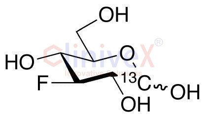 3-Deoxy-3-fluoro-D-glucose-1-13C
