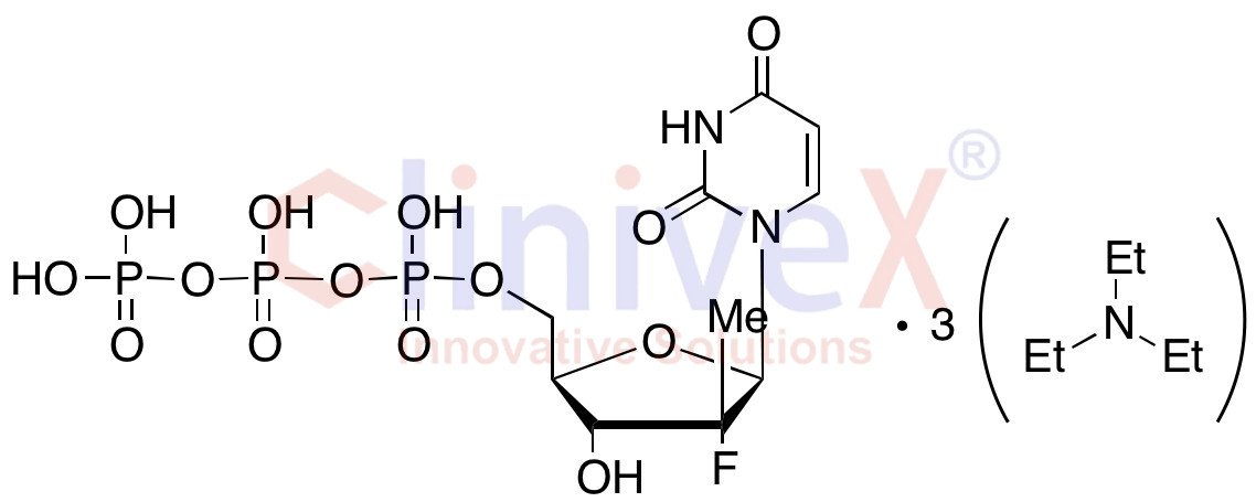 (2'R)-2'-Deoxy-2'-fluoro-2'-methyl-uridine 5'-Triphosphate Triethylammonium Salt