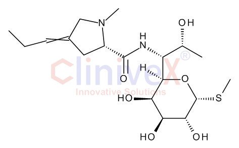 (2S)-4'-Depropyl-4'-propylidenelincomycin (Mixture of Diastereomers)