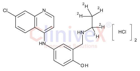N-Desethyl Amodiaquine-d5 Dihydrochloride