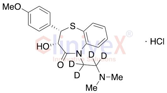 Desacetyl Diltiazem-d4 Hydrochloride