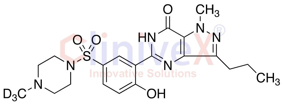 Desethyl Sildenafil-d3