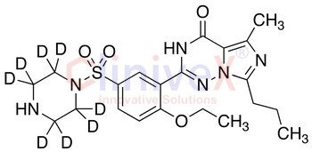 N-Desethyl Vardenafil-d8