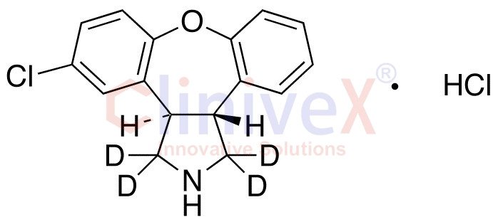 N-Desmethyl Asenapine-d4 Hydrochloride