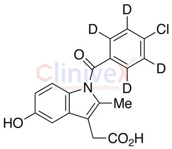 O-Desmethyl Indomethacin-d4