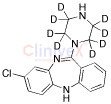 N-Desmethyl Clozapine-d8