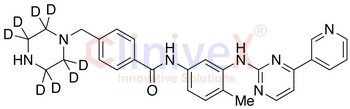 N-Desmethyl Imatinib-d8