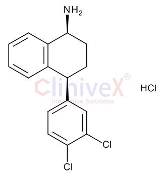 (1S,4S)-N-Desmethyl Sertraline Hydrochloride