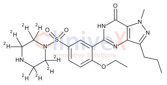 N-Desmethyl Sildenafil-d8