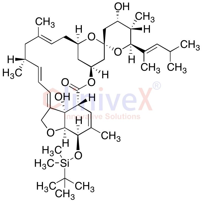23-Des(methoxyimino)-23-hydroxy Moxidectin O-TBS