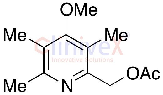 Des-ethylsulfinyl-methoxybenzoimidazole 2-Acetyloxy Esomeprazole