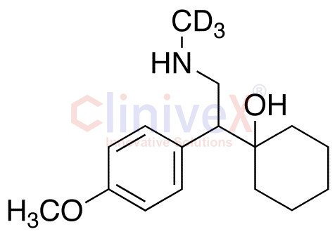 rac N-Desmethyl Venlafaxine-d3