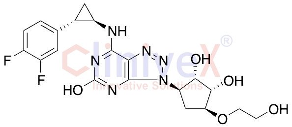 5-Desthiopropyl-5-hydroxy-ticagrelor