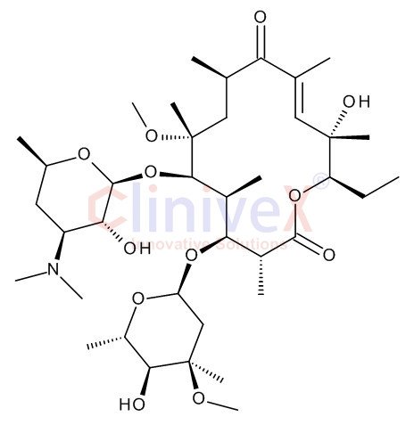 (10E)-10,11-Didehydro-11-deoxy-6-O-methylerythromycin