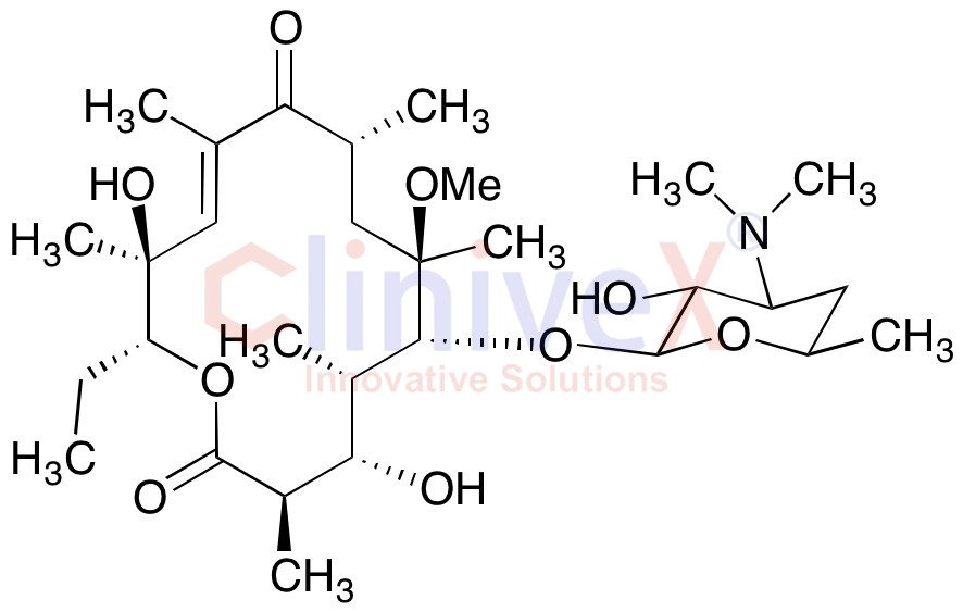 (10E)-3-O-De(Alpha-L-cladinose)-10-dehydro-11-dehydroxy-6-O-methyl-erythromycin