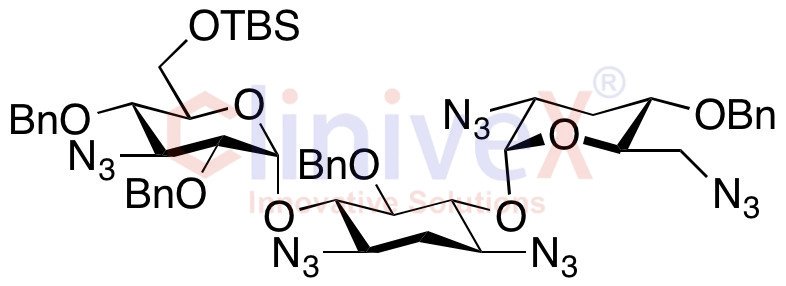 Despentamino Pentazido Tobramycin Tetrabenzyl Ether 6''-tert-Butyldimethysilyl Ether