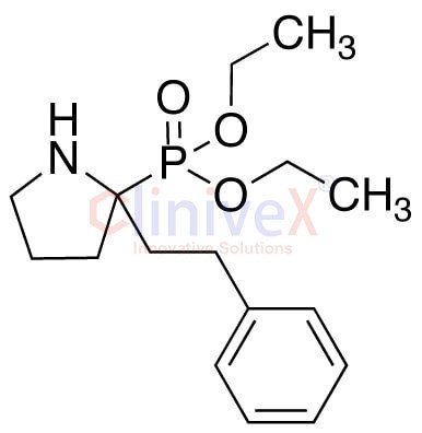 2-Diethoxyphosphoryl-2-phenethyl-pyrrolidine