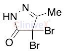 4,4-Dibromo-2,4-dihydro-5-methyl-3H-pyrazol-3-one
