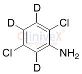 2,5-Dichloroaniline-3,4,6-d3