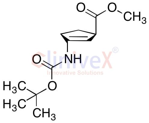 (1R,4R)-4-[[(1,1-Dimethylethoxy)carbonyl]amino]-2-cyclopentene-1-carboxylic Acid Methyl Ester