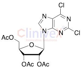 2,6-Dichloro-9-(2’,3’,5’-tri-O-acetyl-beta-D-ribofuranosyl)purine