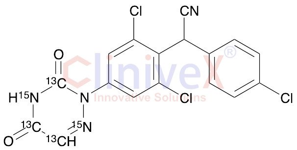Diclazuril-13C3,15N2