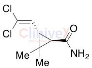 (1R,3S)-3-(2,2-Dichloroethenyl)-2,2-dimethylcyclopropanecarboxamide