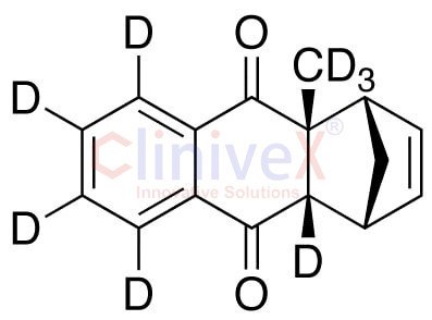(1R,4S,4aR,9aS)-rel-1,4,4a,9a-Tetrahydro-4a-methyl-1,4-methanoanthracene-9,10-dione-d8