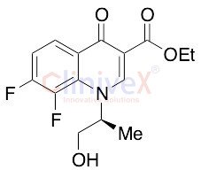 (S)-7,8-Difluoro-1-(1-hydroxypropan-2-yl)-4-oxo-1,4-dihydroquinoline-3-carboxylic Acid Ethyl Ester