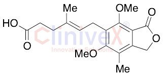 (E)-6-(1,3-Dihydro-4,6-dimethoxy-7-methyl-3-oxo-5-isobenzofuranyl)-4-methyl-4-hexenoic Acid