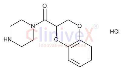 1-[(2,3-Dihydro-1,4-benzodioxin-2-yl)carbonyl]piperazine Monohydrochloride