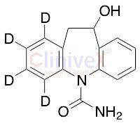 10,11-Dihydro-10-hydroxy Carbamazepine-D4 (Major)