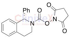 (1S)-3,4-Dihydro-1-phenyl-2(1H)-isoquinolinecarboxylic Acid 2,5-Dioxo-1-pyrrolidinyl Ester