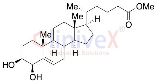 (3Beta,4Beta)-3,4-Dihydroxy-chol-5,7-diene-24-carboxylic Acid Methyl Ester